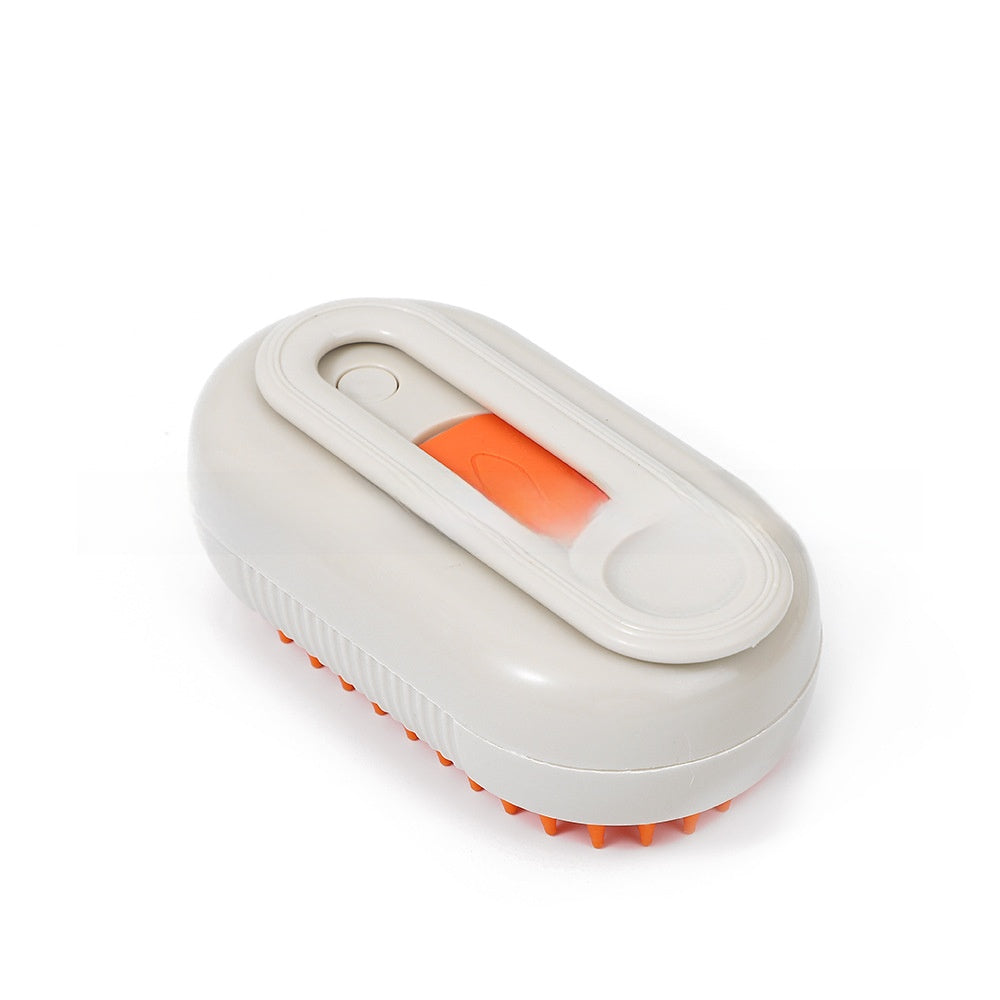 2-in-1 Pet Steam Grooming & Massage Comb ? Bath-Free Hair Removal Brush for Dogs & Cats